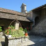 das kleine Kloster ist einfach erbaut aus Material der Gegend. Kein Prachtsbau. Genau wie im Sinne von Franziskus