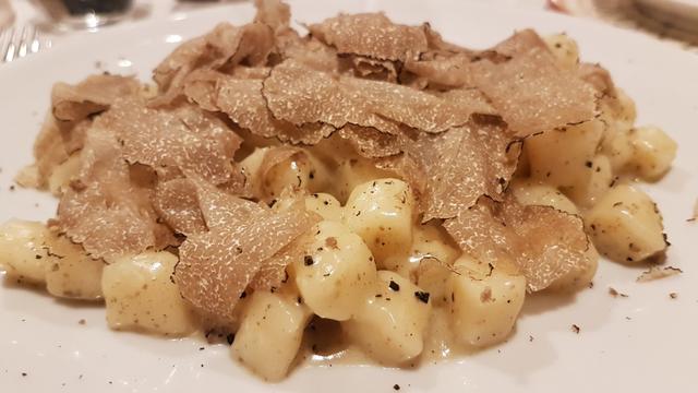 Hausgemachte Gnocchi mit Trüffel