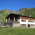 nach einem stärkenden Frühstück verlassen wir die schön gelegene Sesvennahütte 2258 m.ü.M.