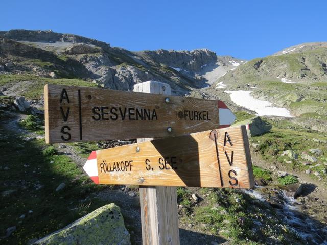 ...bei Punkt 2529 m.ü.M.