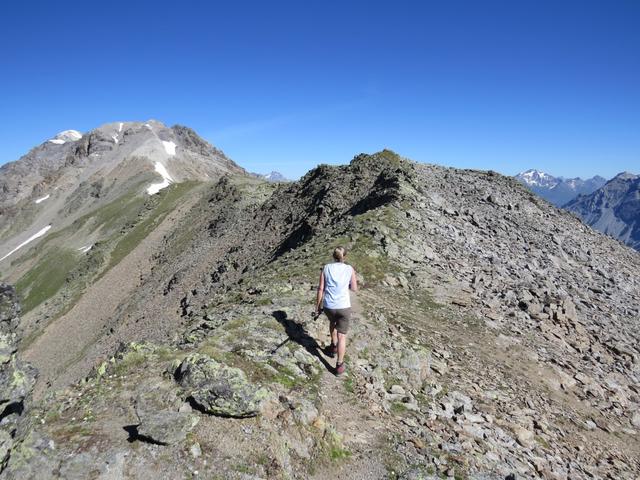 da sich die heutige Wanderung dahinzieht,...