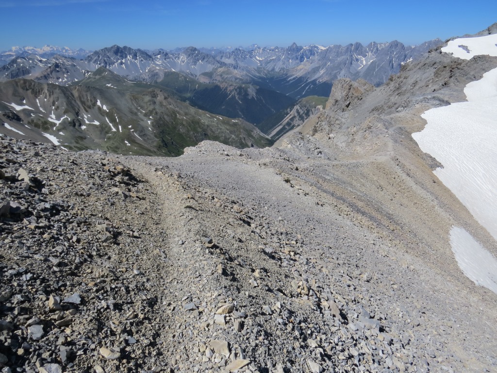 ...und machen uns auf dem Weg zum Piz Cristanas