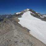 wir erreichen den kleinen Sattel der sich zwischen Piz Rims und Piz Cristanas befindet