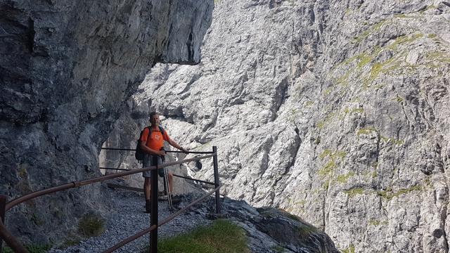 die Schlucht ist ungemein eindrucksvoll, wir sind begeistert