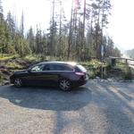 mit dem Auto fahren wir danach über die Ofenpassstrasse in den Nationalpark und zum Parkplatz Nr.8.