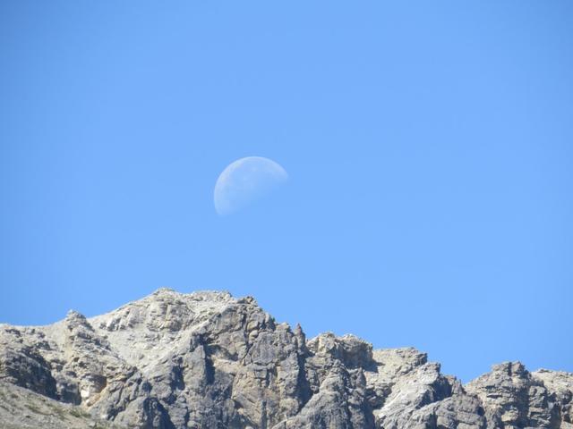 ...und der blaue Himmel mit Mond