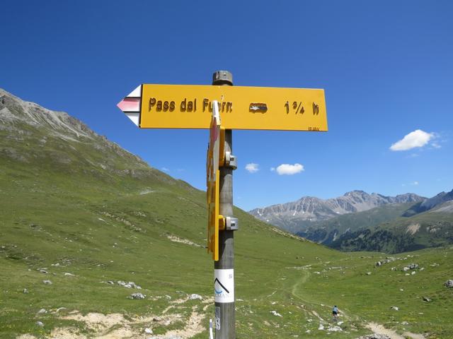 ...und dem etwas längeren rund um den "Schafberg" (Munt da la Bes-cha)