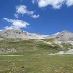 alles an der Südflanke des Piz Vallatscha geht es weiter