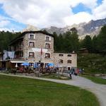 ...erreichen wir den Rifugio Saoseo 1987 m.ü.M.