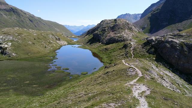 wir blicken zurück auf das schöne und einsame Val Viola