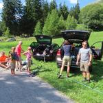 ein sehr schönes Wochenende geht nun zu Ende. Wir packen alles in den Autos und fahren nach Hause