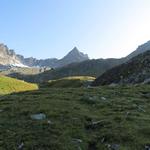 ...erreichen wir die Alp Furcletta