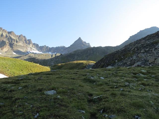 ...erreichen wir die Alp Furcletta