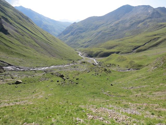 ...zu den Alphütten von Marangun d'Urezzas 2280 m.ü.M.