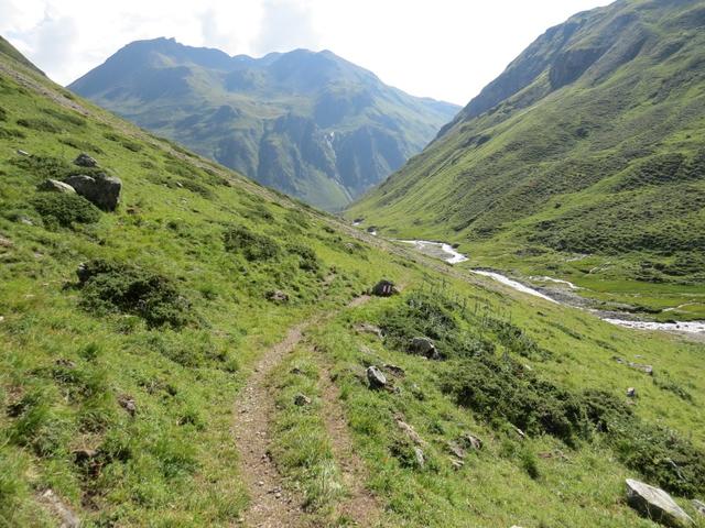 wir durchwandern das ganze Val d'Urezzas...