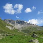 wir schauen Taleinwärts in das Val Urschai mit dem Grenzeckkopf