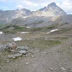 schon bald haben wir das alte Zollhaus erreicht 2742 m.ü.M.