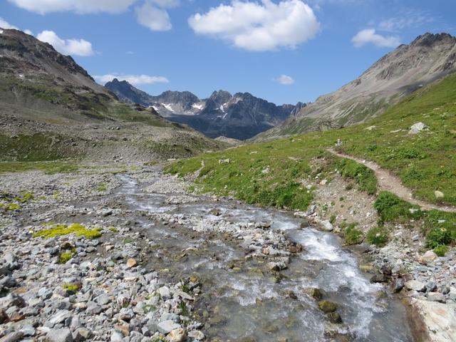 der Futschölbach bleibt unser treuer Begleiter