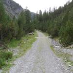 das Wandern durch das Val Chamuera erfordert ein erhebliches Mass an Ausdauer