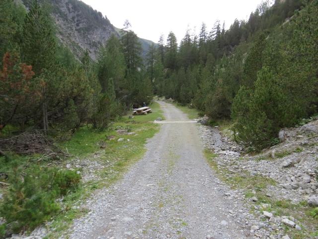 das Wandern durch das Val Chamuera erfordert ein erhebliches Mass an Ausdauer