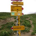 rechts abbiegend würde man zum Hof Zuort wandern, das wir schon besucht haben