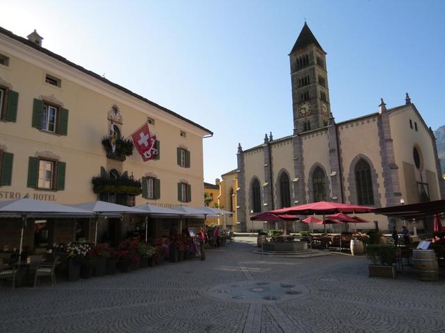 ...ins Val Poschiavo nach Poschiavo gefahren