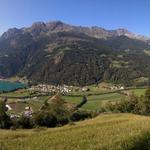 ...von der sich ein hervorragender Blick auf den Lago di Poschiavo bietet