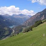 kurz vor Viano blicken wir nochmals zurück zum Lago di Poschiavo