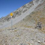 ...zur Fuorcla da Glims 2802 m.ü.M. die das Val Glims mit dem Val Sagliains verbindet