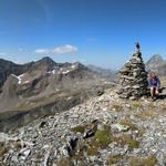 sehr schönes Breitbildfoto. Rechts der Piz Linard der dominierende Berg zwischen Prättigau und Unterengadin