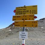 ...ist die Fuorcla Champatsch 2730 m.ü.M. erreicht