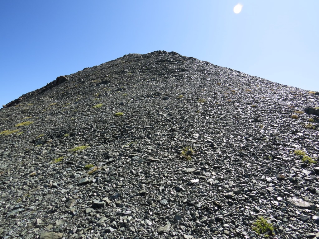 wir laufen nur bis zum Schuttberg 2817 m.ü.M.