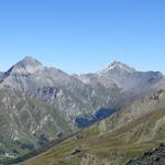 ganz am Horizont gut erkennbar Piz Tschütta und der Muttler den wir unterdessen auch besucht haben