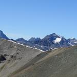 Blick in die Region von Silvretta und Piz Buin