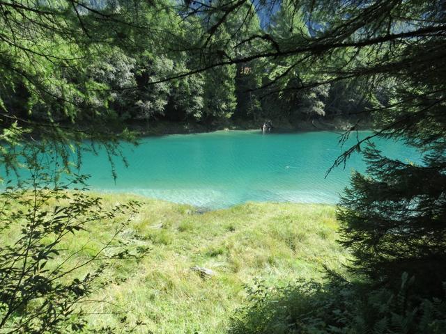 obwohl künstlich ist der kleine See sehr schön anzuschauen