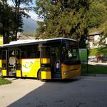 mit dem Postauto sind wir nach Casaccia zurückgefahren, und danach mit dem Auto weiter bis nach...