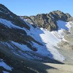 der nur noch kleine Gletscher Traunter Ovas