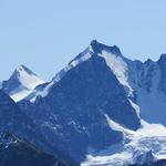 Piz Bernina mit dem berühmten Biancograt