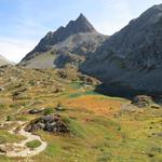 wir blicken zur Seenlandschaft zurück