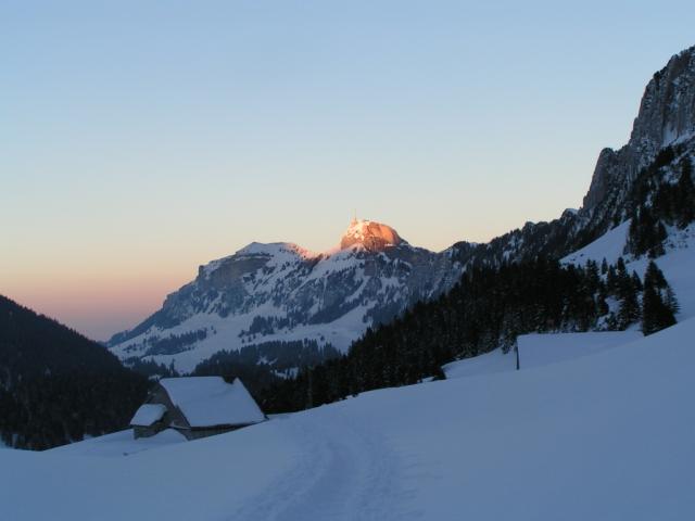 Hoher Kasten in der Abendsonne