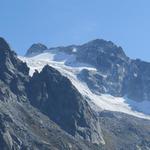 weiter hinten der Gletscher Castel Nord mit Castel und Cima di Castello