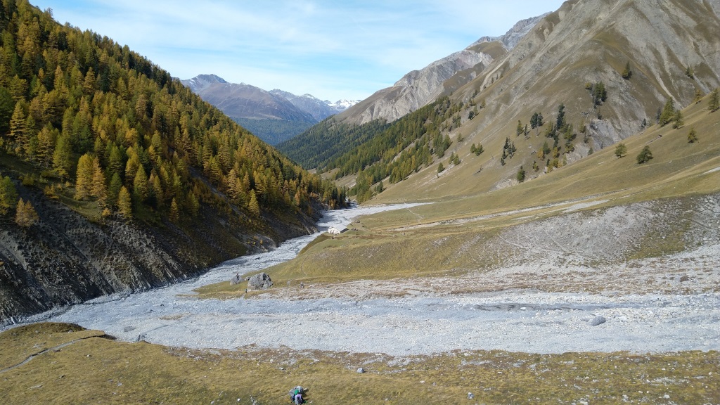 Blick talauswärts