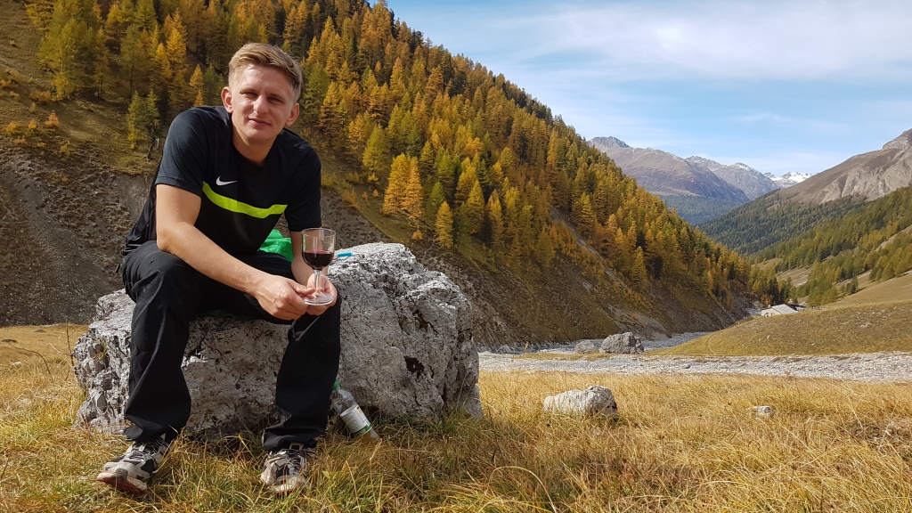 auch Alessandro findet die Wanderung sehr schön