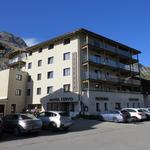 mit dem Auto sind wir danach nach Sils-Maria zum Hotel Cervo gefahren