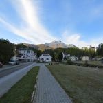 vom Hotel Cervo in Sils-Maria folgen wir der Hauptstrasse...