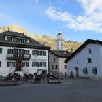 ...ins Zentrum des Ortes