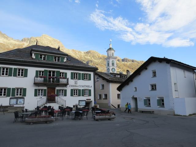 ...ins Zentrum des Ortes