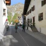 und von dort weiter Richtung Sils-Baselgia