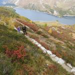 während dem langsamen aber stetigen Aufstieg,...