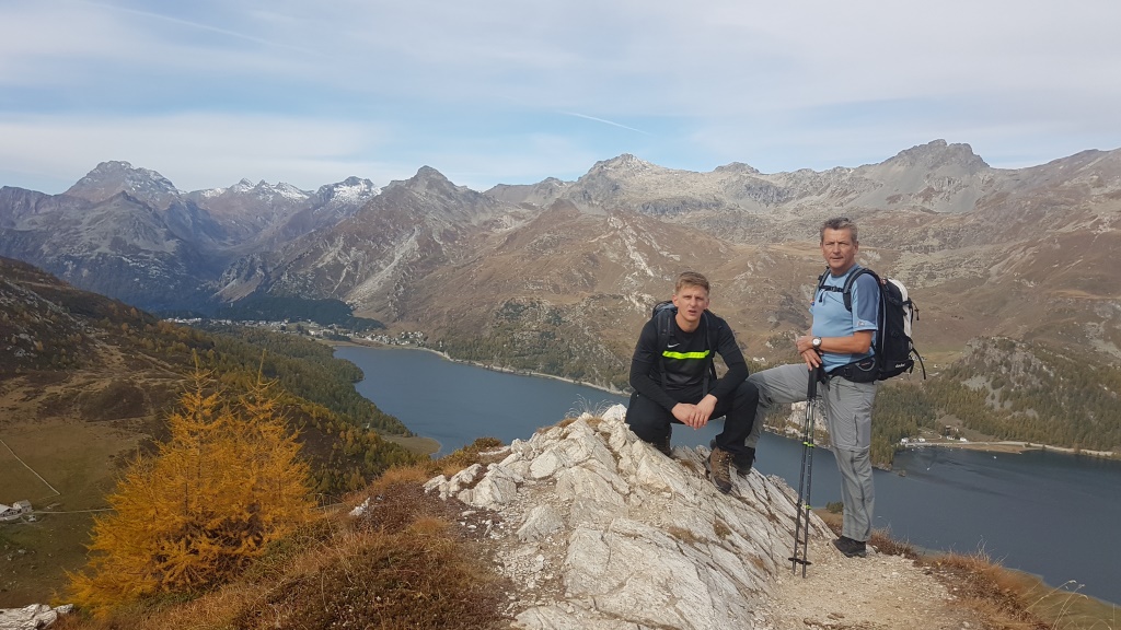 Erinnerungsfoto mit Alessandro